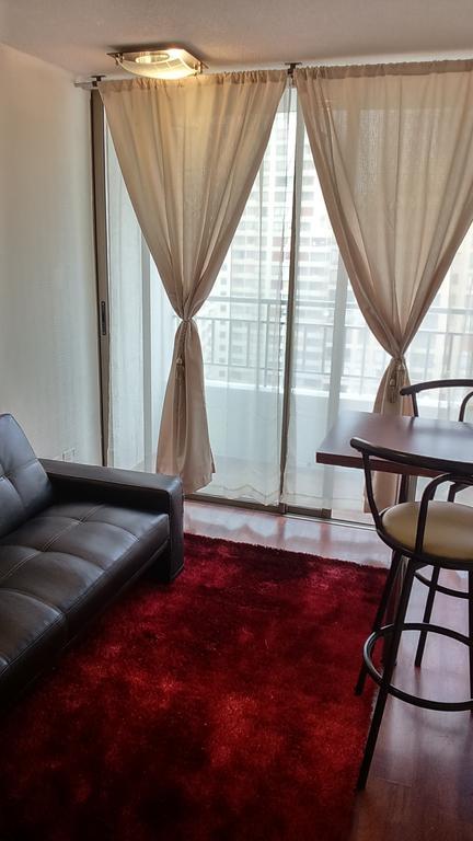 Departamento Paseo Bulnes Metro La Moneda Apartman Santiago Szoba fotó