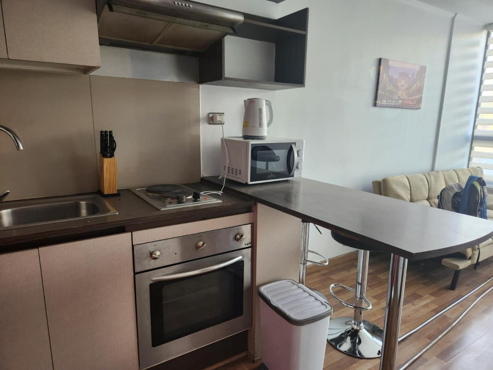 Departamento Paseo Bulnes Metro La Moneda Apartman Santiago Kültér fotó