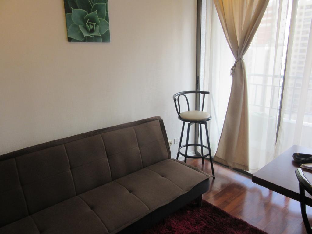 Departamento Paseo Bulnes Metro La Moneda Apartman Santiago Kültér fotó