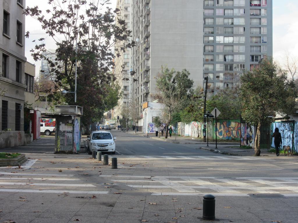 Departamento Paseo Bulnes Metro La Moneda Apartman Santiago Kültér fotó